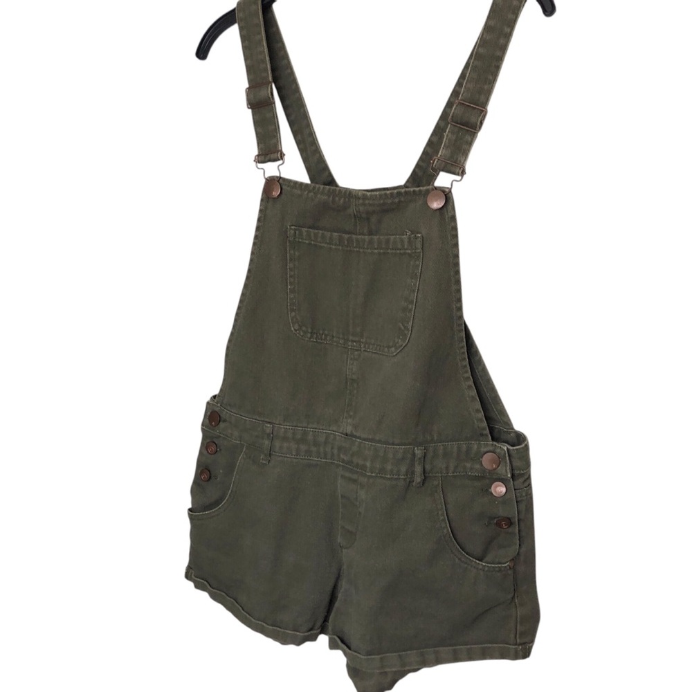 Denim Short Overalls
